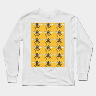 Save the bees watercolor pattern Long Sleeve T-Shirt